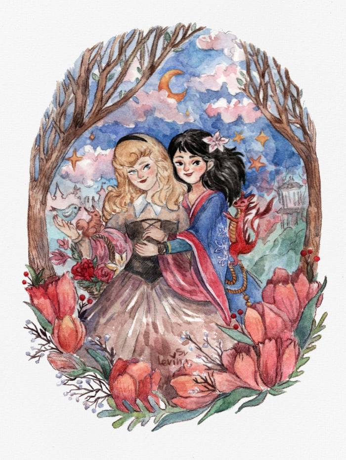 Подружки из сказки