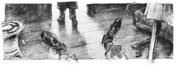  М.А. Булгаков "Записки покойника" заставка к  4 главе 