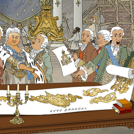 Строительство Зимнего дворца. Елизавета Петровна