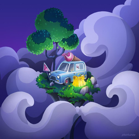 Фургон с мороженым 