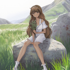 Дева на камне