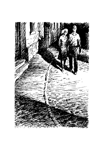 рисунок к повести "Старая крепость"