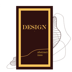 Постеры с абстрактными линиями