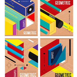 дизайн серии тетрадей на крафте