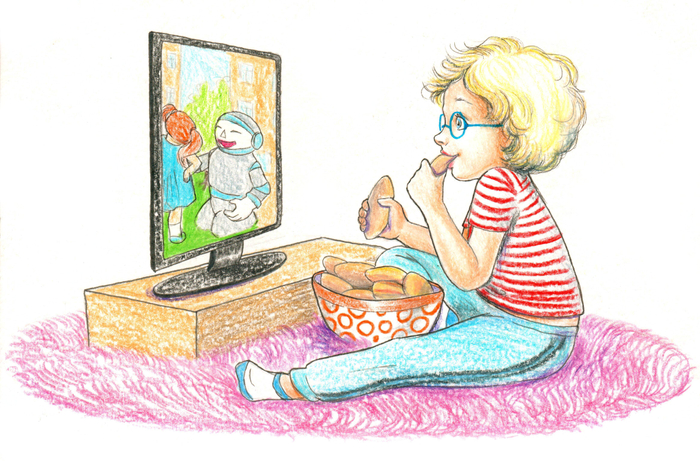 Иллюстрация к произведению О.Добросовестной "Гном Великаныч"