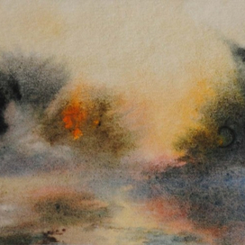 Рассвет на воде