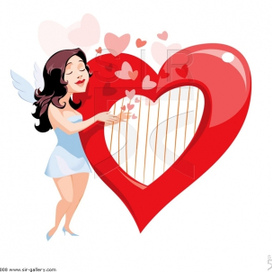 девушка с большим сердцем