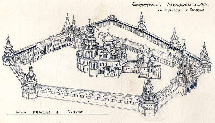 Воскресенский Новоиерусалимский монастырь. г. Истра