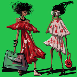 Fashion Girl friends 