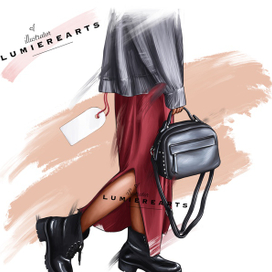 Эскиз одежды