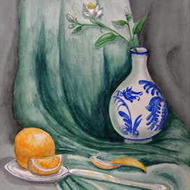 Натюрморт с апельсинами