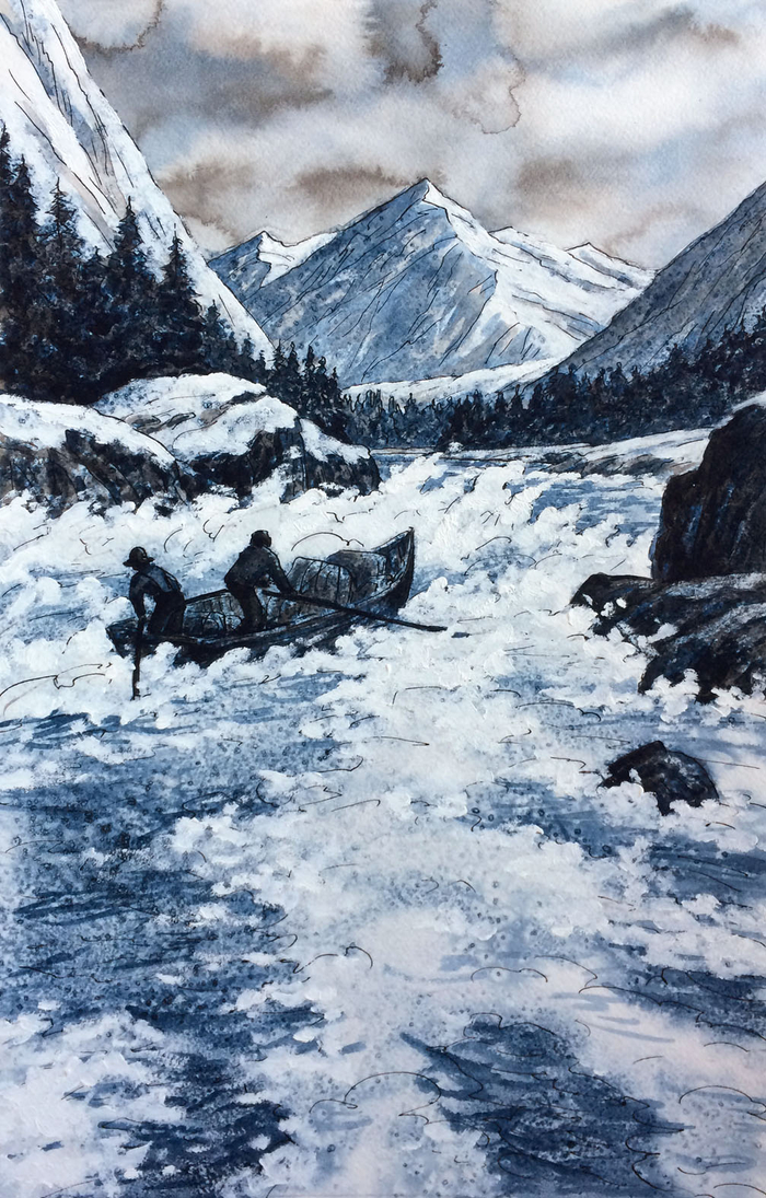 Переправа через порог Белая Лошадь