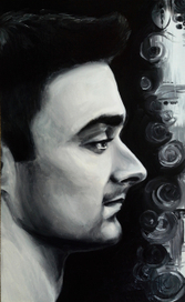 Черно-белый портрет