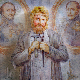 Эскиз иллюстрации на обложку книги