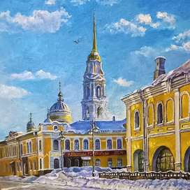 Зимний Рыбинск
