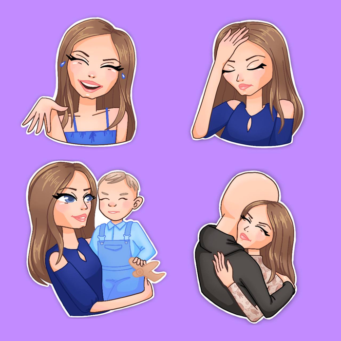 Стикерпак "Таша"