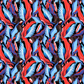 Графические векторные листья