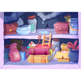 Иллюстрация «Мышонок Олли»