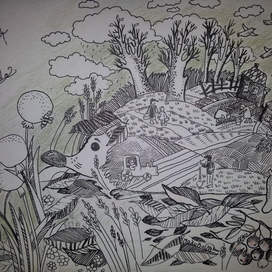 идущая осень