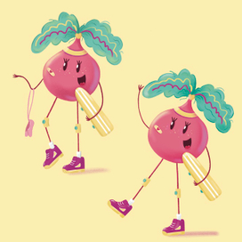 Бренд-персонаж «Редиска Рэди»