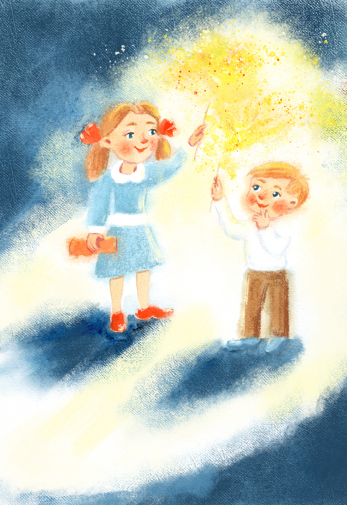 Бенгальские огни.