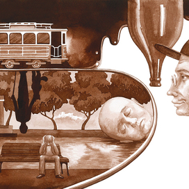 М. Булгаков "Мастер и Маргарита". Иллюстрация