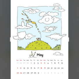 May. Calendar 2025