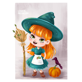 Ученица лесной колдуньи травницы