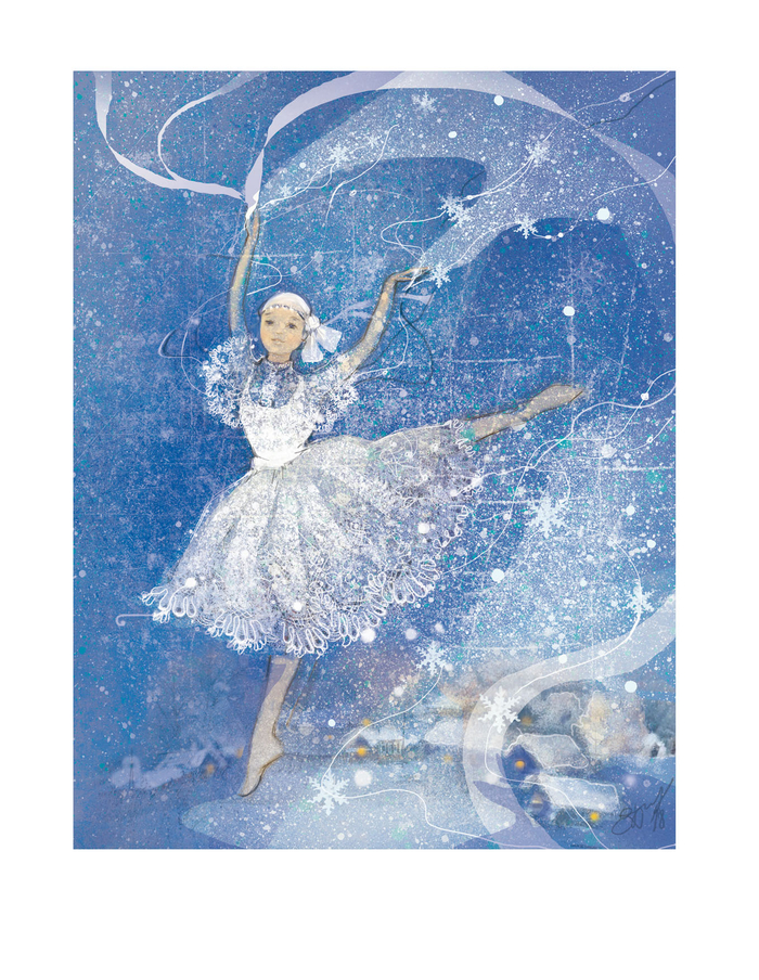 Когда прилетают снежинки..