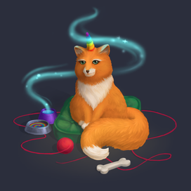 Ручной лисорог