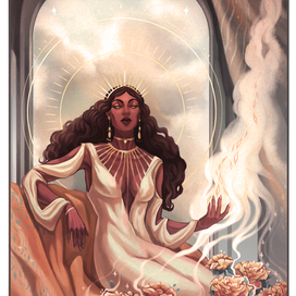 Карта таро "Queen"