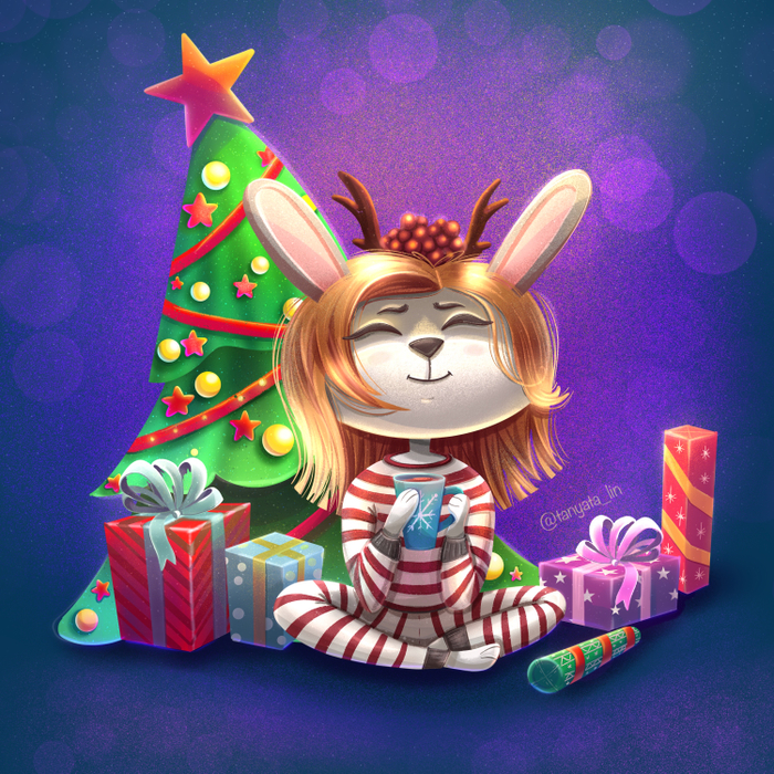 Чаепитие у елки