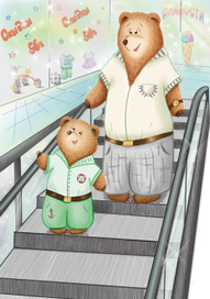 "Забавный Топтыжка", глава 5 "Путешествие в Город"