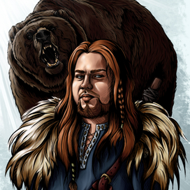 Викинг и его верный друг