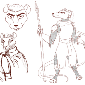 Концепт персонажа комикса