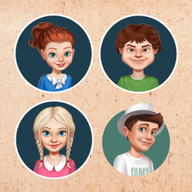 концепт персонажей