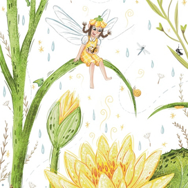 Озорная эльфийка и нимфа