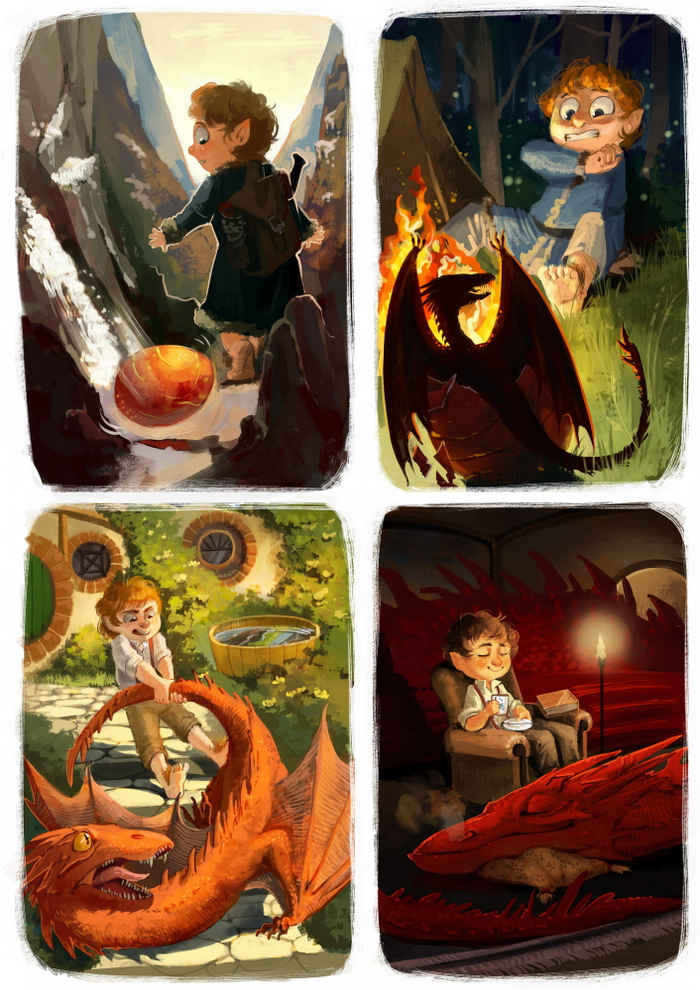 Хоббит и его дракон