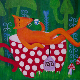 Лисичка и чай