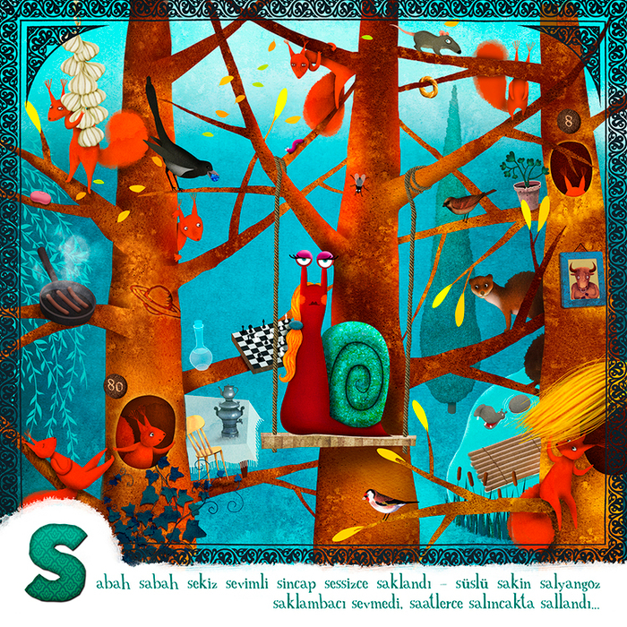 Турецкая азбука.