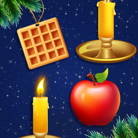 Старые елочные украшения