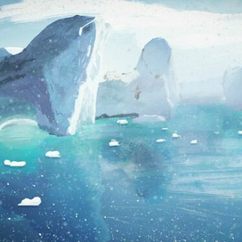 Снежные горы