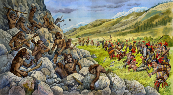 Земля Санникова. Битва. 