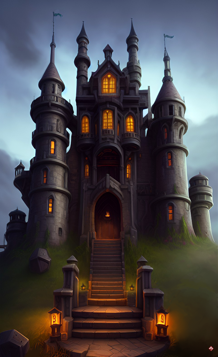 Мрачноватый особняк