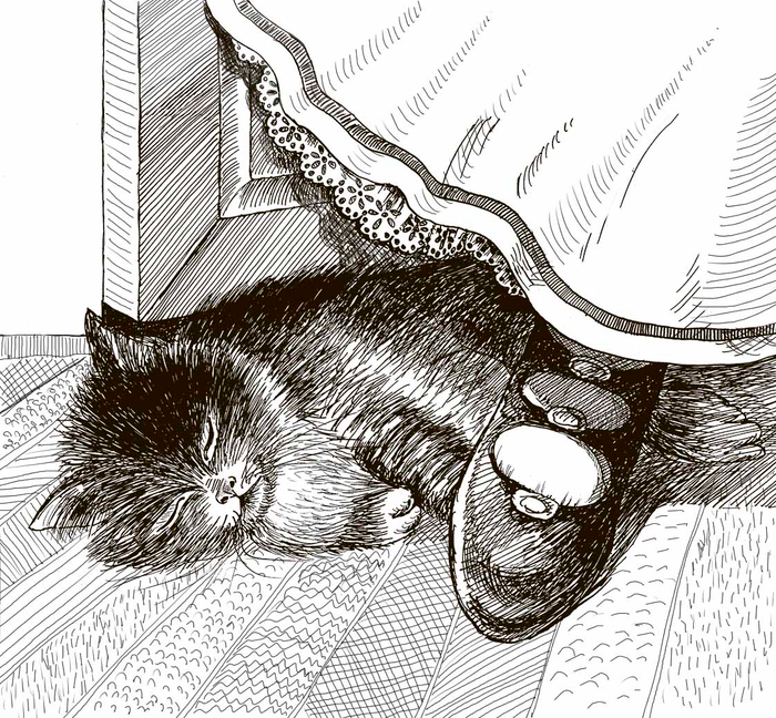 Ника заболел.