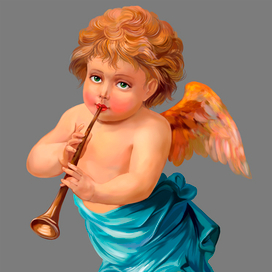 отрисовка ангела 3