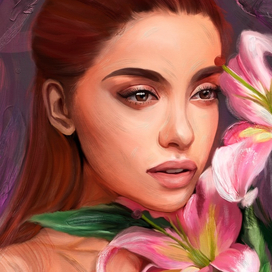 портрет масло