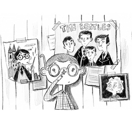 Иллюстрация к книге "Чокнутый этикет"