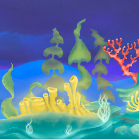 Фон для мультфильма "The Little Star"