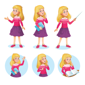 Алиса. Персонаж для познавательной серии